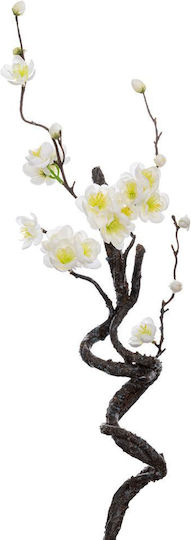 Artificial Decorative Almond Tree Branch White Iliadis