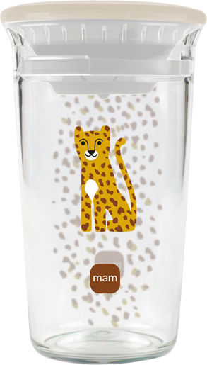 Mam Easy To Drink Cup Εκπαιδευτικό Μπιμπερό Πλαστικό Μπεζ 290ml