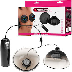 Pretty Love Breast Massager Αναρροfer Θηλών Schwarz