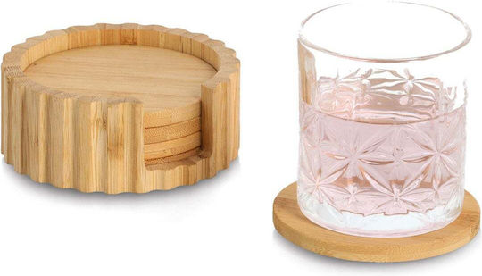 Zeller Set De Suporturi Pentru Pahare Din Lemn Maro 12x12cm 6 Bucăți Zeller Set De Suporturi Pentru Pahare Din Lemn Maro 12x12cm 6 Bucăți