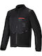 Alpinestars Pro-Dura Winter Herren Motorradjacke Wasserdicht Schwarze