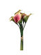 Kris Flower Pvc Purple and Yellow Bouquet 35cm