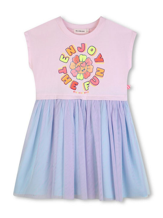 Girls Dress Short Sleeve Multicolour U21838 44L
