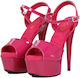 Dansing Heels Platforms Fuchsia