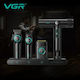 Professional Men’s Grooming Kit 4 1 Charging Base VGR Stepless Pro