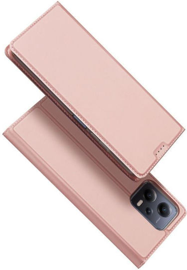 Dux Ducis Skin Book Piele Artificială / Silicon Albastru (Poco X5 Pro)