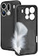 SBS Instinct Umschlag Rückseite Silikon Schwarz Oppo Find X9 Pro