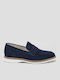 Suede Ανδρικά Loafers σε Μπλε Χρώμα