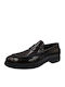 Leather Men's Moccasins in Burgundy Colour