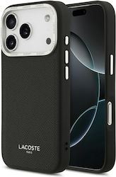 Lacoste Back Cover Silver iPhone 18 Pro / 17 Pro