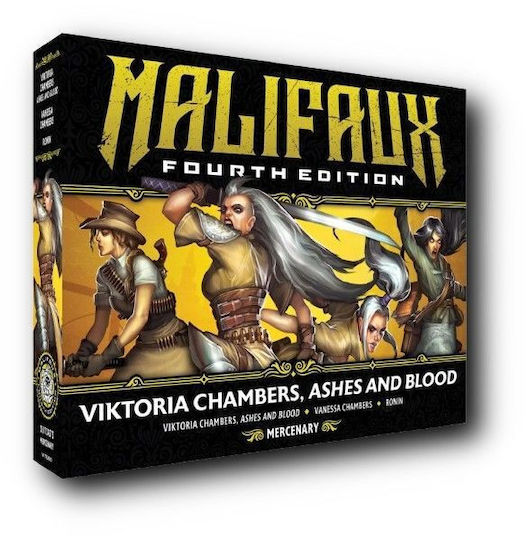 Malifaux 4e Outcasts Viktoria Chambers Пепели Кръв