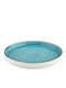 By Bone Shallow Porcelain Plate 16cm 6 Pieces