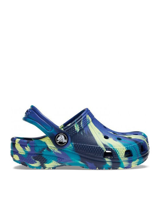 Crocs Classic Marbled Παιδικά Ανατομικά Σαμπό Θ...