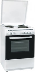 Carad Free-Standing Stove With Enamel Cooktops White EMW34098 Carad Free-Standing Stove With Enamel Cooktops White EMW34098