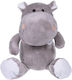 Starrydrip Plush Hippopotamus for 3+ Years 25 cm
