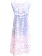 Nina Club Summer Cotton Women's Nightgown Pink Floral