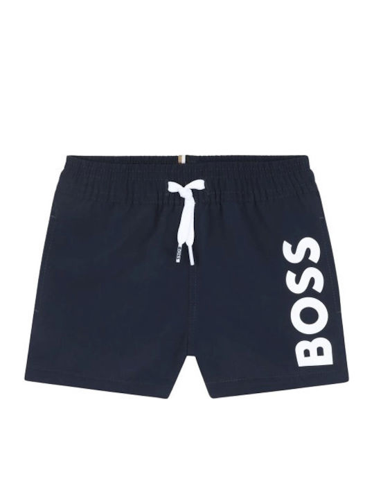 Boss Kinder Badebekleidung Badeshorts Dunkelblau