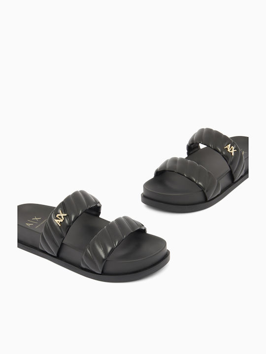 Armani Exchange Дамски Сандали Черни