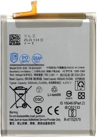 Kompatible Handy-Akku Ersatz für Samsung Galaxy A34 5G / A54 5G