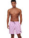 Herren-Bademode Kurze Hosen Rosa mit Mustern