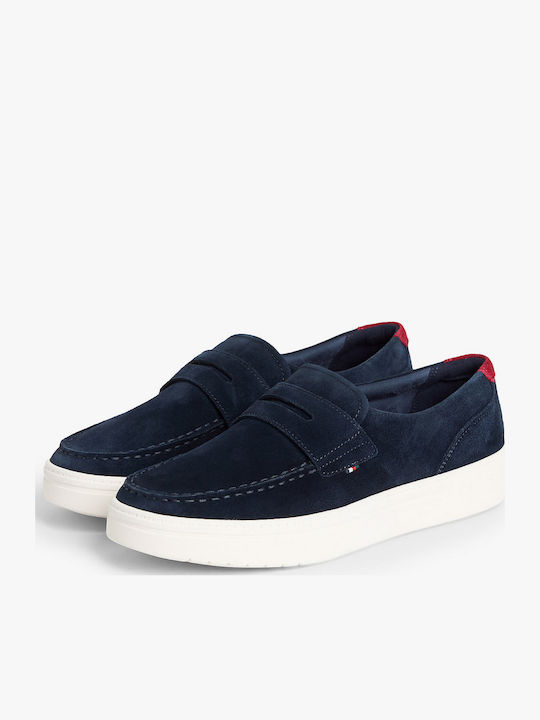 Tommy Hilfiger Мъжки Мокасини Сини
