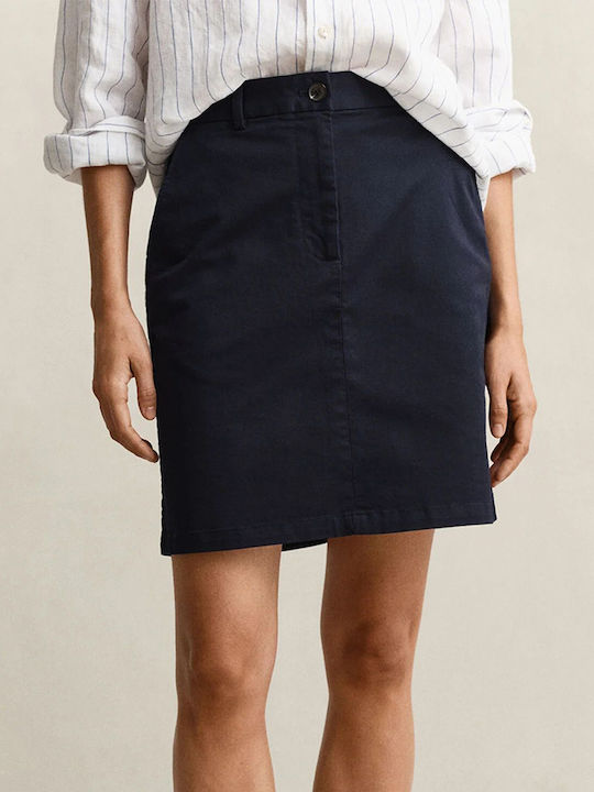 Gant Skirt Pencil Φούστα Darkblue