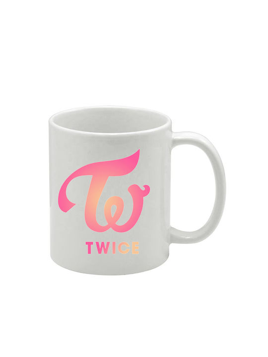 Λευκή Κούπα Kpop Twice