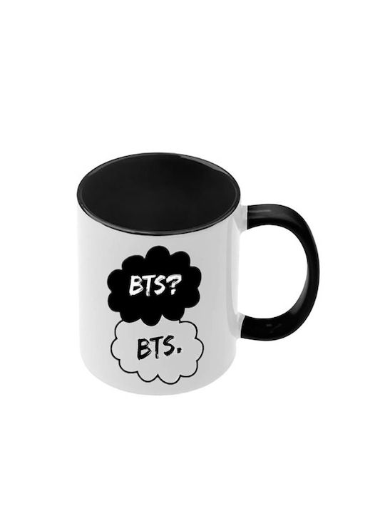 Κούπα Kpop Bts Μαύρη Λαβή Εσωτερικό