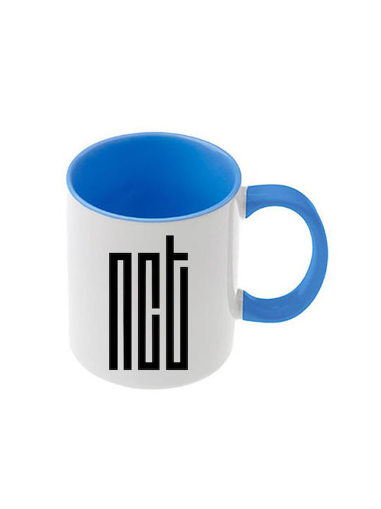 Κούπα Kpop Nct Γαλάζια Λαβή Εσωτερικό