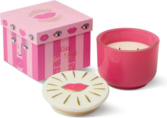Soy Candle in Pink Jar Soy Candle in Pink Jar