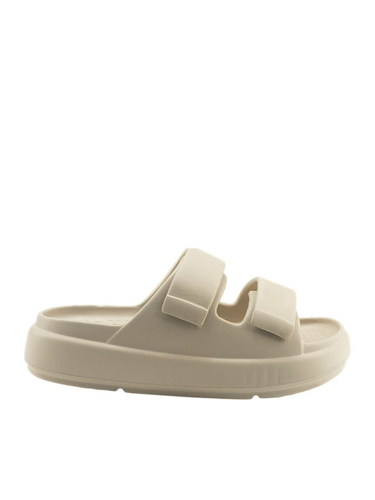 Flip Flops In Beige Colour