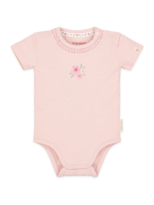 Little Dutch Pink Blossom Onesie