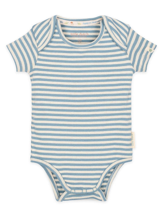 Little Dutch Stone Blue Stripe Onesie