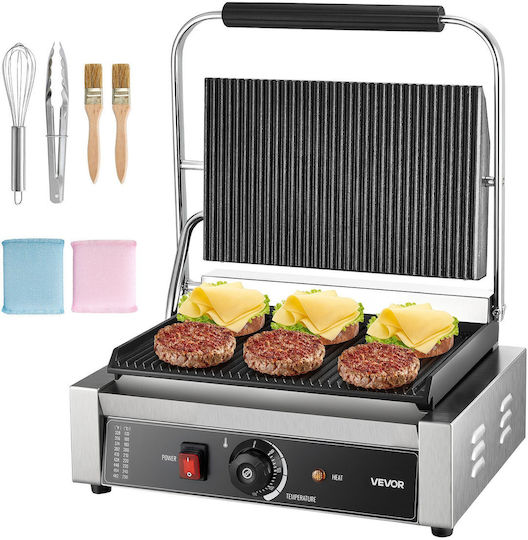 Vevor Gewerbliche Sandwichmaker mit Glatten Flächen und Riffelnden Flächen 2200W