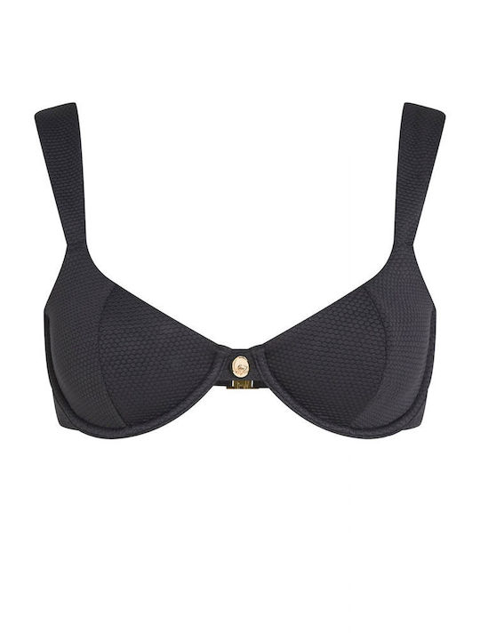 Karl Lagerfeld Bikini Σουτιέν Μαυρο