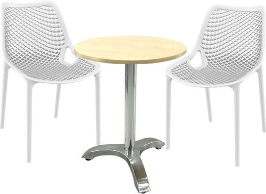 Set Sala De Mese 3 Piese Maple Set Sala De Mese 3 Piese Maple