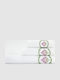 Borea Bath Towels Set of 3 pcs Lotus White