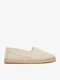 Stoff Herren Espadrilles in Beige Farbe