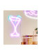 Neon Διακοσμητικό Φωτιστικό Cocktail LED