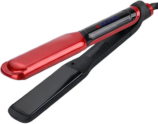 Avizar 45w Waffle Iron Hair Digital Display Black Red