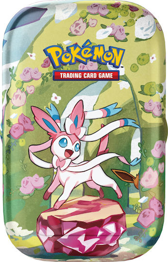 Pokemon Sylveon Mini Staniu Evoluții Prismatice Engleză Diverse Modele