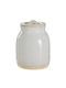 Butlers Portimao Vază Pentru Zahăr Cu Capac Ceramică Bej 13x13x13cm
