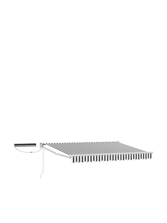 vidaXL Terrace Tent Gray 3x2.5m