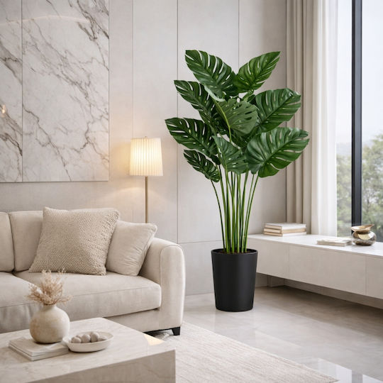 Plantă Artificială Monstera În Ghiveci 120cm 80703