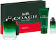 Coach Set Green Eau De Toilette Pentru Bărbați 100 Ml + Green Eau De Toilette Pentru Bărbați 15 Ml + Green Gel De Duș Pentru Corp Toate Tipurile De Piele 100 Ml