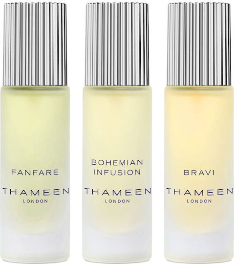 Thameen London Set Fanfare Eau De Cologne Unisex 10 Ml + Bohemian Infusion Eau De Cologne Unisex 10 Ml + Bravi Extrait De Parfum Unisex 10 Ml