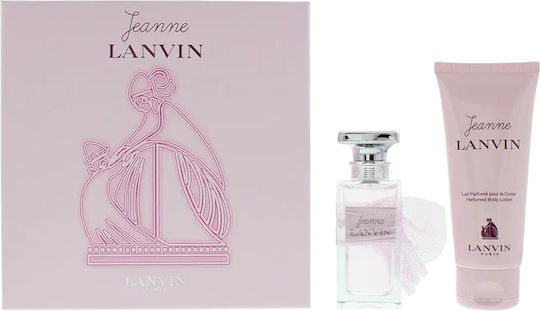 Lanvin Set Jeanne Lanvin Eau De Parfum Women 50 Ml + Jeanne Lanvin Perfumed Skin Body Lotion 100 Ml