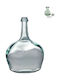 Vidrios San Miguel Glass Serving Decanter with Stopper Green