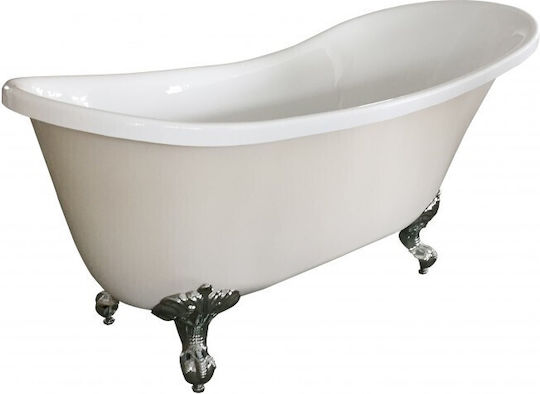Inter Ceramic Retro Icsh1784 Μπανιέρα Ακρυλική 163x70cm Inter Ceramic Retro Icsh1784 Μπανιέρα Ακρυλική 163x70cm