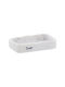 Eurocasa White Resin Soap Dish